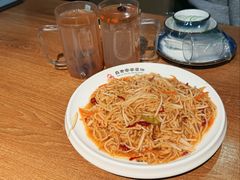 鱼香肉丝-直隶安家牛肉罩饼(新石店)