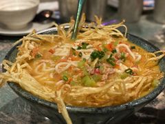洋芋丝丝窝蛋米线-浩海火燒雲傣家菜(芮欧百货店)