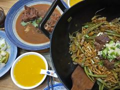 优质牛腩焖面-金豆角砂锅焖面(安贞店)