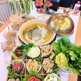 百吃不厌的铜夫子酸汤鸭煲🌺