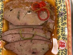 蒜汁羊肝-烤肉季饭庄