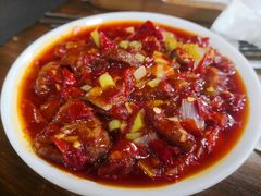 -歹歹的加个面过油肉拌面