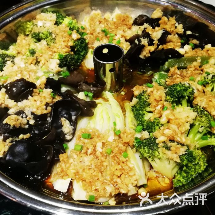胡同小馆烤鸭店汽锅蒸时蔬图片-北京北京菜-大众点评网