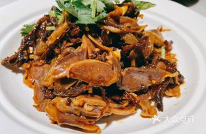 Chicken Liver with Chicken Mushroom Oil Salad