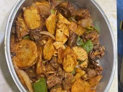 -尕有炕锅烤羊肉