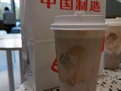 芋泥波波奶茶-喜茶(青岛金狮广场店)