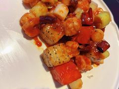 宫保水晶虾球-粉墨特色菜·烧烤音乐酒馆