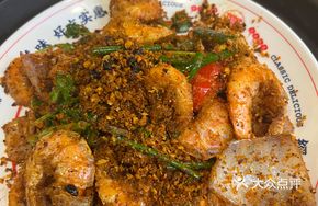 Spicy Crab-style Shrimp Stir-fry