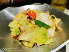 干锅手撕包菜-卯时·龙光雅宴·精致锡帮菜(惠山古镇店)