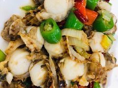 葱爆威海扇贝-郭姐·威海渔村(黄兴路店)