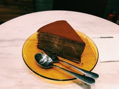 黑巧克力千层蛋糕-Awfully Chocolate(来福士广场店)