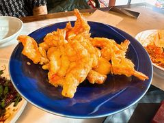 梨球果仁虾-小吊梨汤·北京菜·烤鸭(双井乐成中心店)