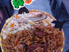 乌孙手抓饭-沙州食驿·非遗小吃夜市