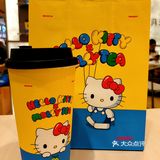 Hello Kitty联名纸杯+奶香瓜茶！