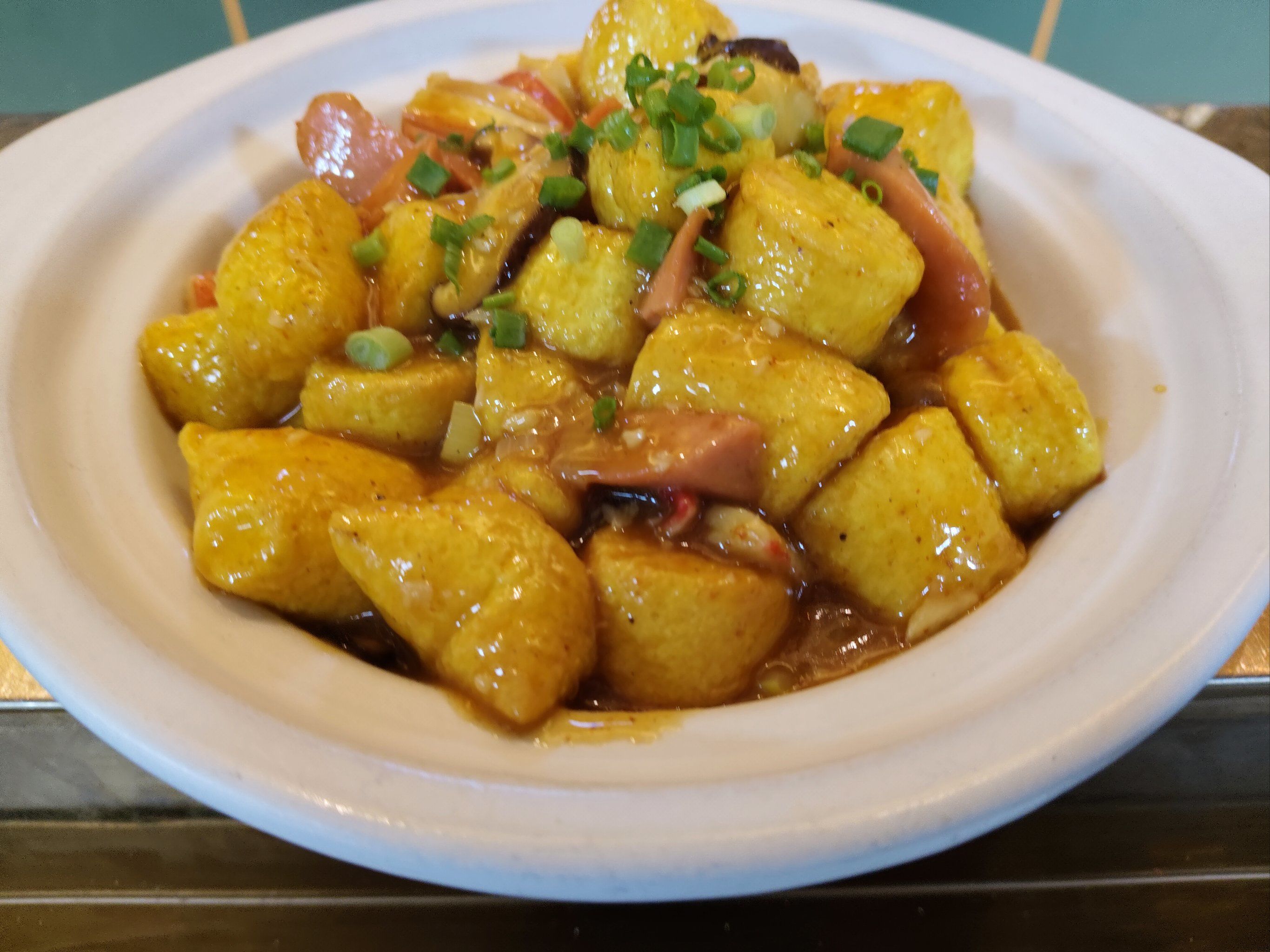 n"日本豆腐宛如凝脂玉,细腻滑嫩的