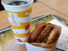 咔滋脆鸡腿堡大可乐两件套餐-麦当劳(中山路店)