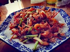 油爆河虾-洞天食府(北大街店)