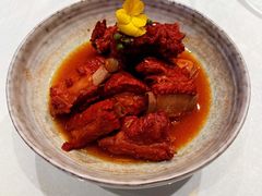 石锅焗排骨-北平楼·烤鸭·北京菜(牡丹园店)