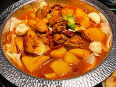 沙湾原始大盘鸡-丝路金桃·新疆菜(徐汇店)