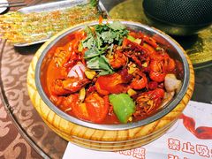 -老兰家传统烧烤炒菜泡馍(小南门店)