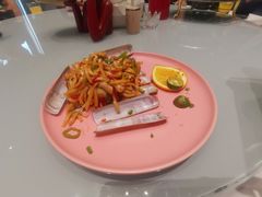 惊雷笋拌蛏子王-甜阿姨·天台花园私房菜(万松园店)