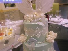 蓝色蕾丝款蛋糕-杜哈夫DOUX RÊVE·生日蛋糕(日月光店)
