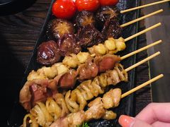 酱烧鸡肉串拼盘-角落里(中山公园店)