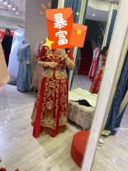 点击看大图 -潮妆婚纱礼服嫁衣馆(潮妆彩妆造型)