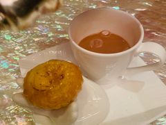 奶茶配蛋挞-8餐厅(新葡京酒店)