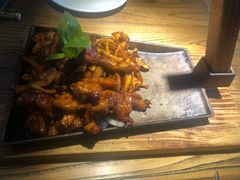 宫爆蘑菇鸡肉-中8楼风尚云南菜(颐堤港店)