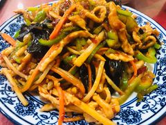 鱼香肉丝-北大地皖峰饭馆