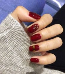 -手牵手美甲