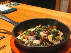 铁盘香煎黑牛肝菌-云海肴·汽锅鸡·云南菜(苏州中心店)