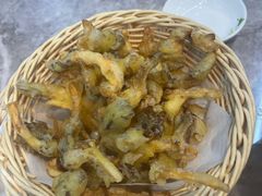 干炸鲜蘑-屋里家延边朝鲜族冷面(梅林3店)