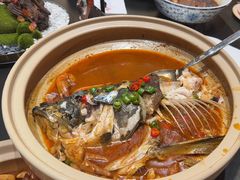 -新天明砂锅鱼头煲