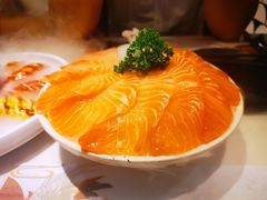 三文鱼薄切-羽寿司(东方宝泰店)