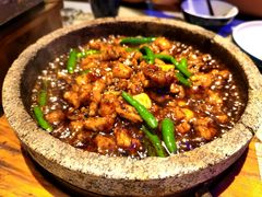 酱爆石锅蛙-绿茶餐厅(乐峰广场店)