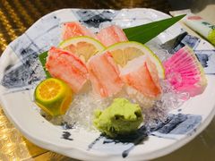 帝王蟹腿刺身-綱元·海鲜豆捞(明州里店)