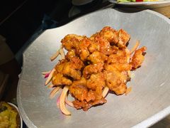 蒜香蜜汁排骨-绿茶餐厅(昌平悦荟店)