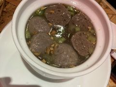 牛肉丸汤-陈鹏鹏潮汕菜(宝安机场T3航站楼店)