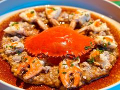 糟骨头黑豚肉碎蒸膏蟹-上海滩餐厅(BFC外滩金融中心店)