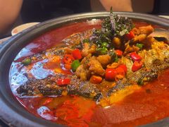 -探鱼·鲜青椒爽麻烤鱼(番禺万达店)