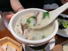 青菜香菇粥-南拳十三姨·潮汕砂锅粥(世纪金源店)