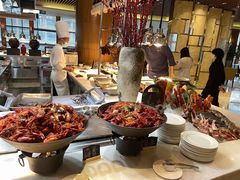 自助取餐区-杭州钱江新城万怡酒店-西餐厅