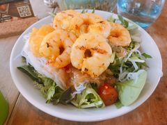 姜汁鲜虾沙拉-植物园哈利亚餐厅