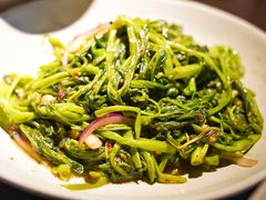 马拉盏炒通菜-大头虾越式风味餐厅(光明广场店)