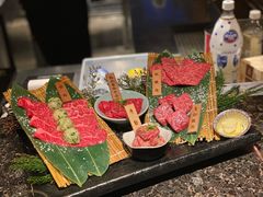 限定澳洲和牛五种组合-老乾杯和牛烧肉(王府中环店)