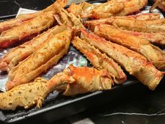 松叶蟹炭烤-新阿布海鲜大酒店