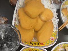 炸馒头片带臭豆腐-芦月轩羊蝎子(北蜂窝店)