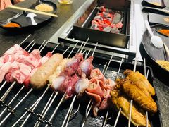 -長壹旋转烤吧 农家鸡火锅